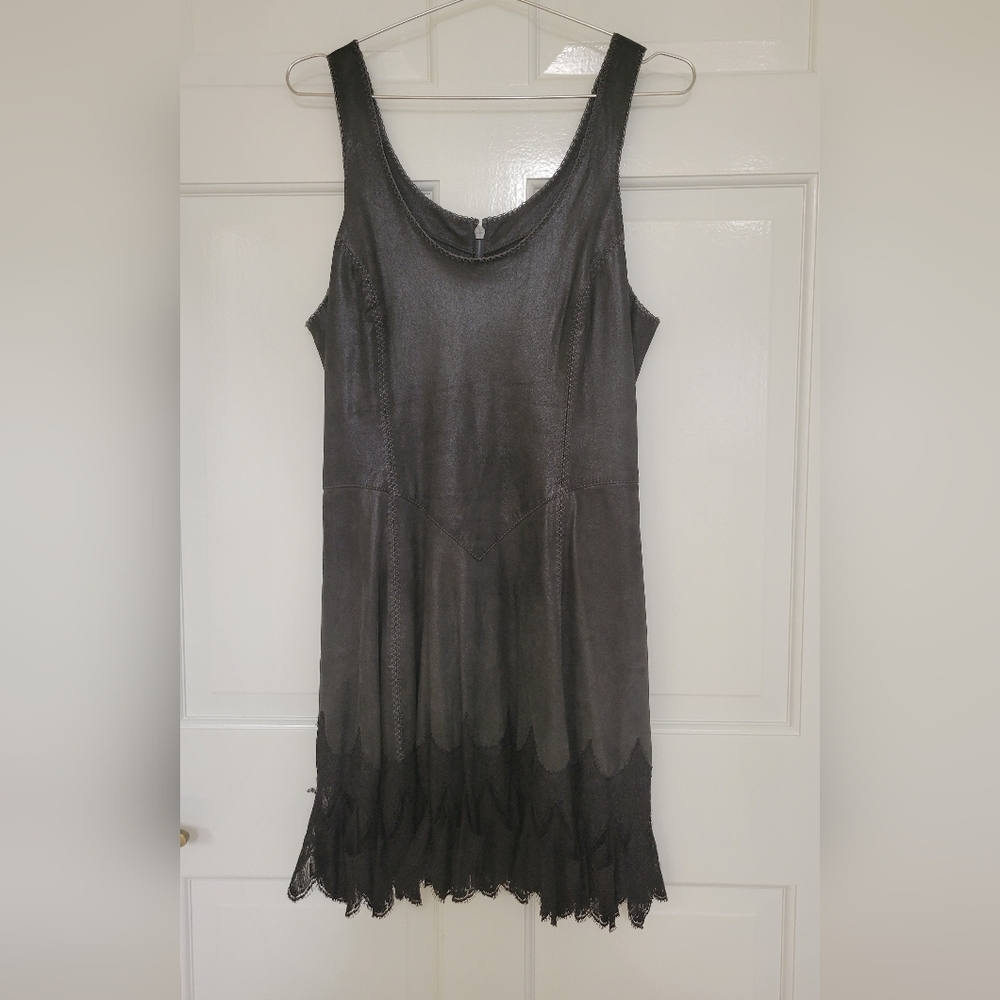 Adam Jones Paris Couture Sued dress
